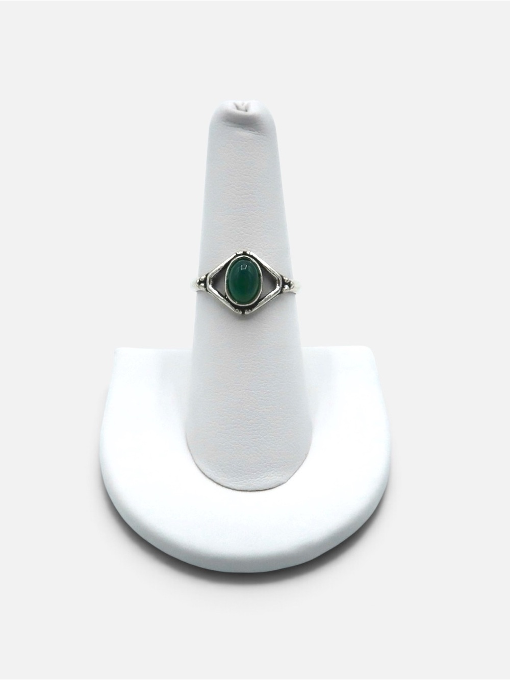 VINTAGE IMPERIAL JADE RING - Picture 4 of 4